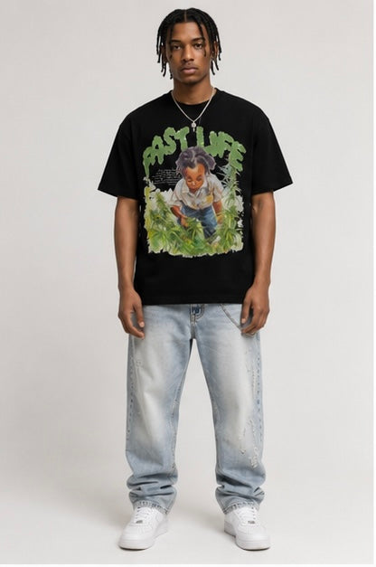 HIGH LIFE BLACK T-SHIRT