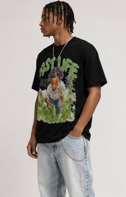 HIGH LIFE BLACK T-SHIRT
