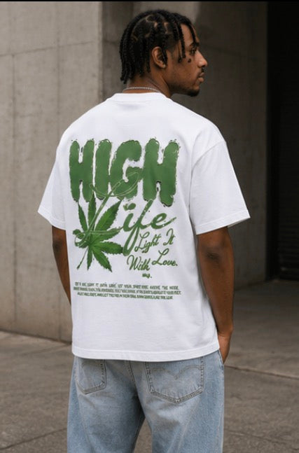 HIGH LIFE WHITE T-SHIRT
